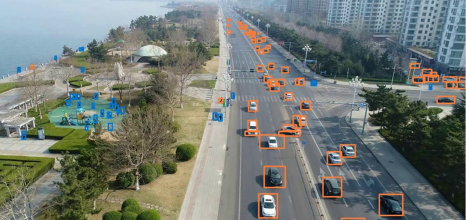 onboard aerial feed